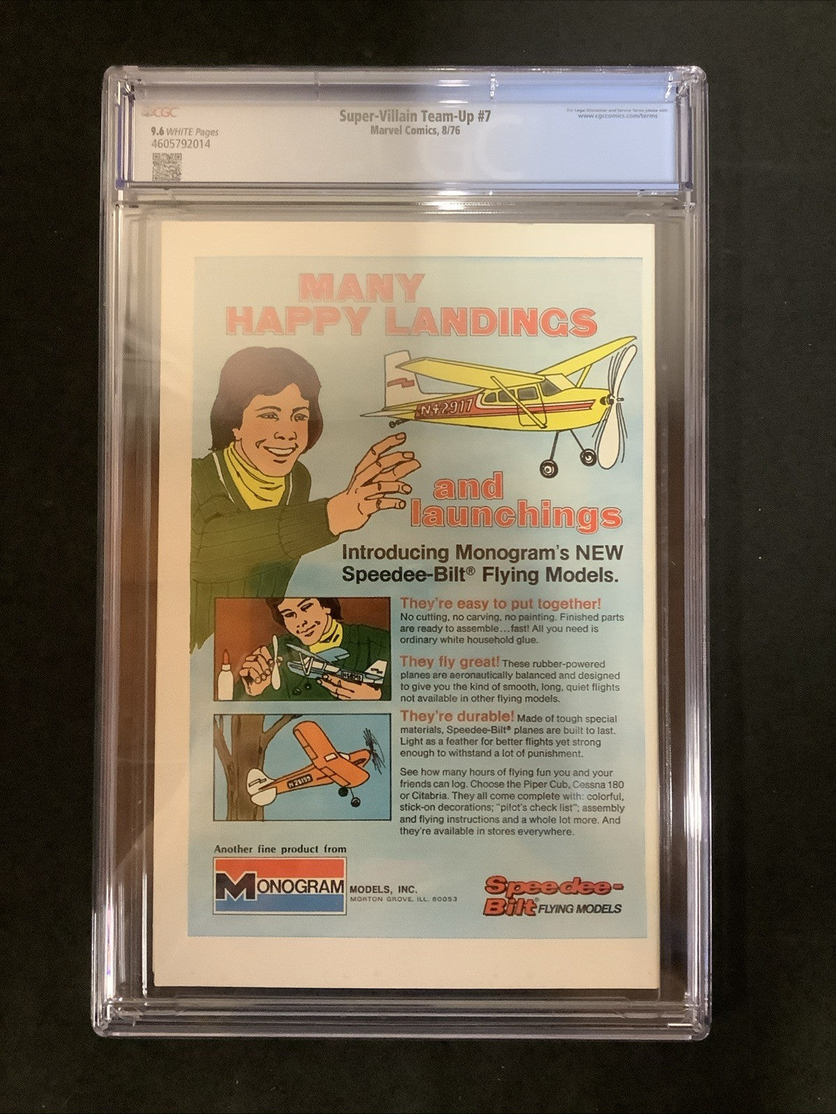 Super-Villain Team-Up #7 (Marvel Comics August 1976) CGC Graded 9.6 (NM+)