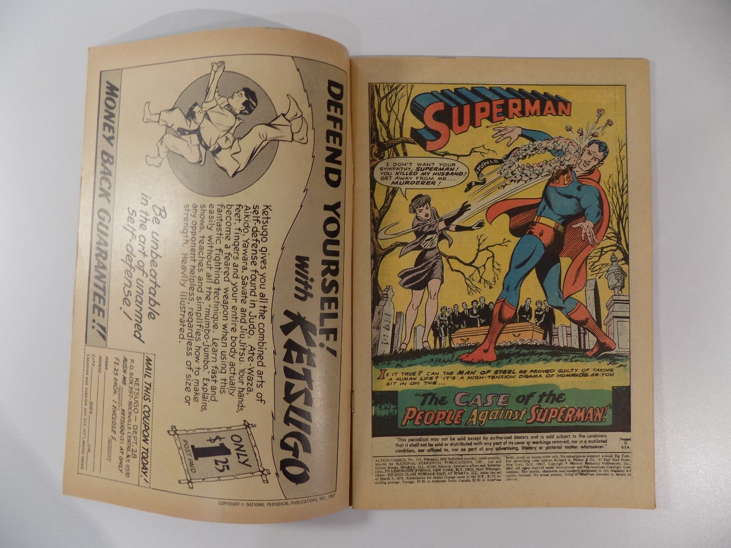 Action #359 DC Comic February 1968 Very Good+