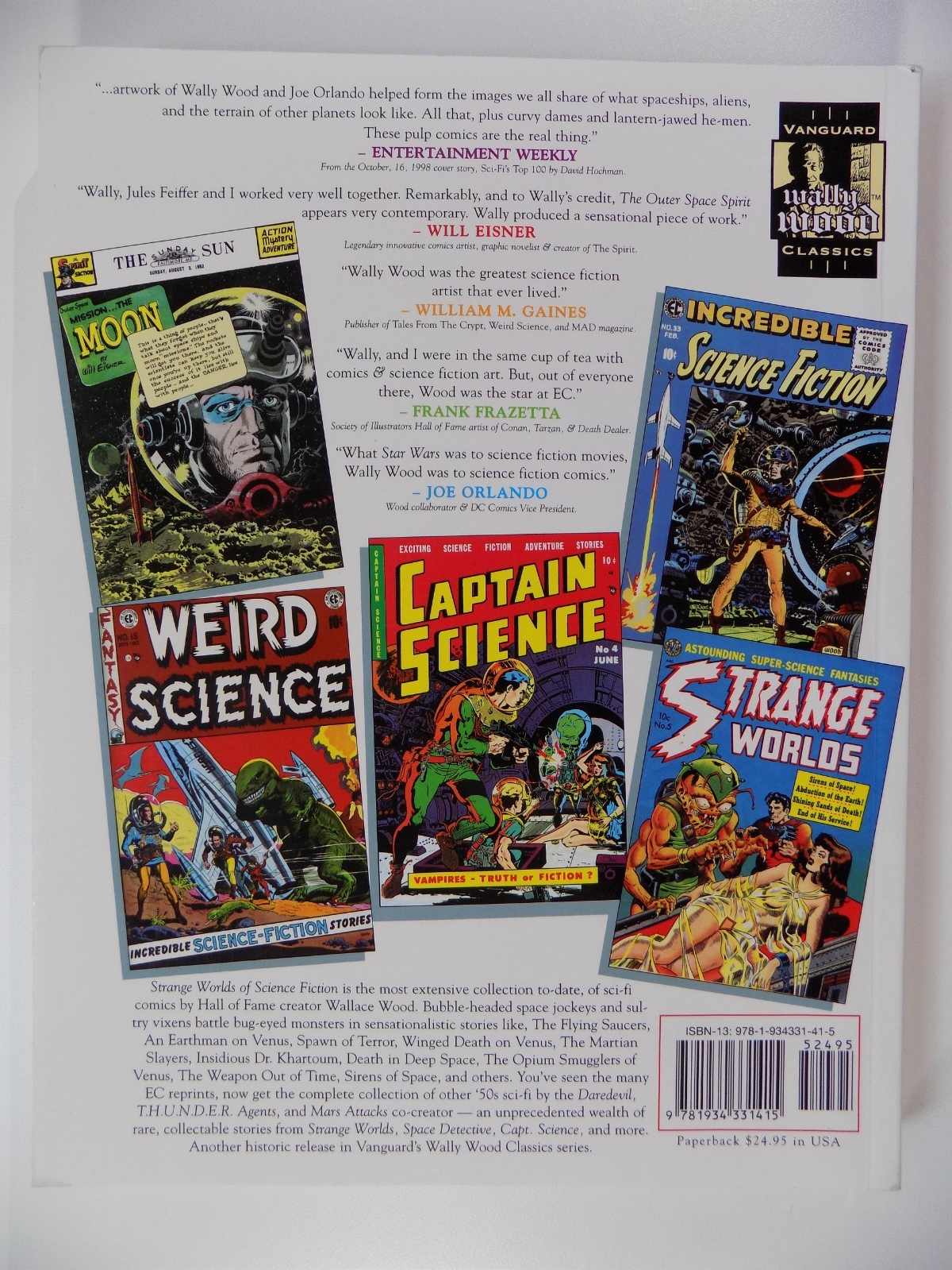 Wally Wood Strange Worlds of Science Fiction SC