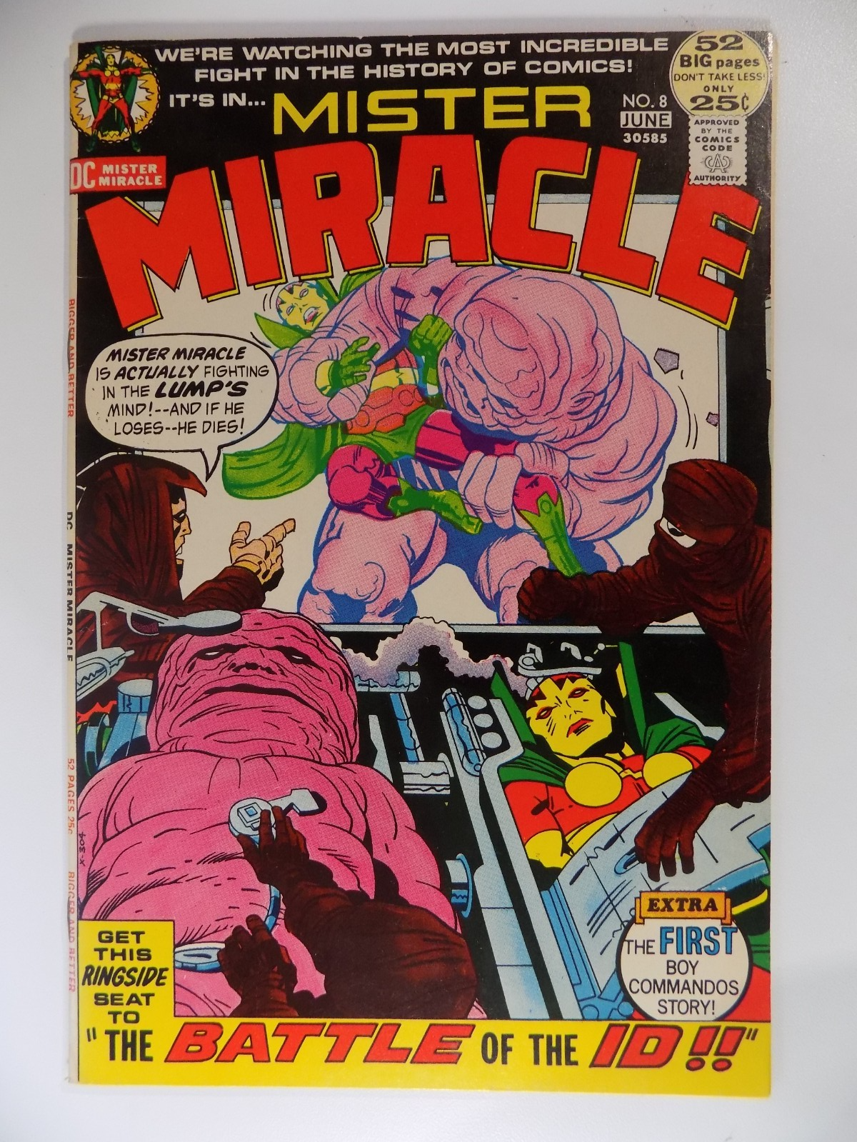 Mister Miracle #8 DC Comic June 1972 Very Fine