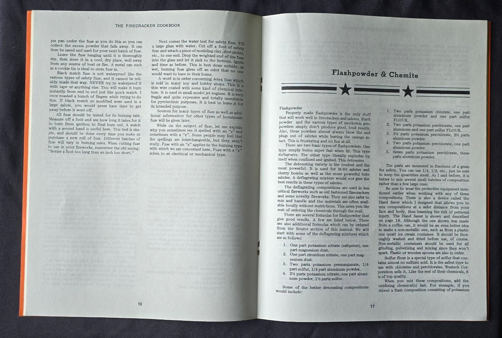 The Firecracker Cookbook by Edwin Lough - Educational Paperback!