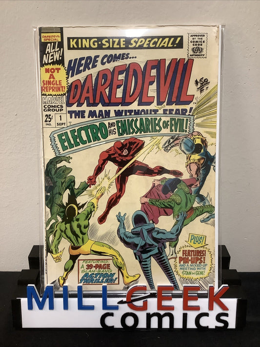 Daredevil Annual #1 (Marvel Comics September 1967) F- (5.5) Stan Lee/Gene Colan