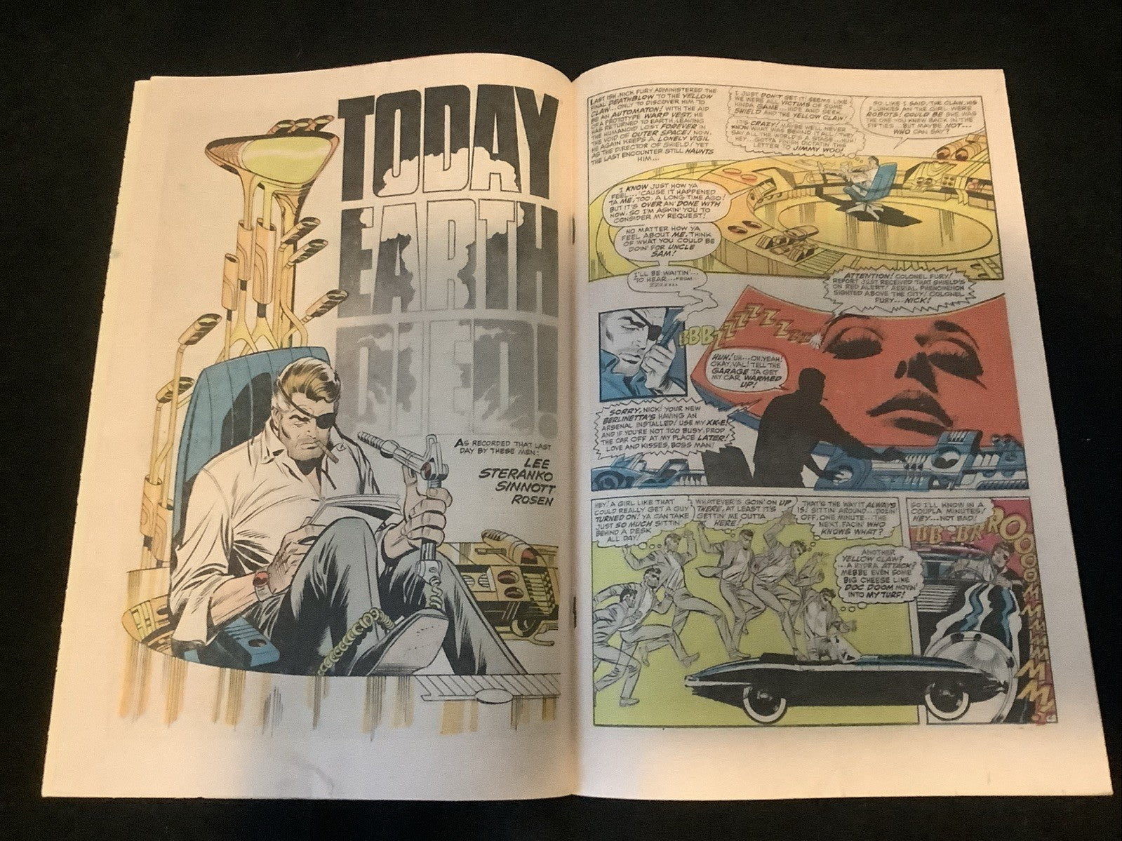 Strange Tales #168 (Marvel Comics May 1968) F- (5.5) Jim Steranko/Denny O’Neil