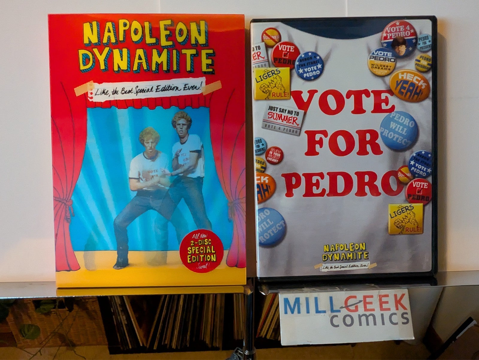 Napoleon Dynamite / Eternal Sunshine of the Spotless Mind (DVD) Like New -JD