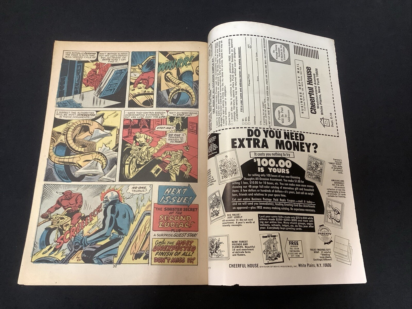 Ghost Rider #6 (Marvel Comics June 1974) VF- (7.5) Jim Mooney, John Romita Sr.