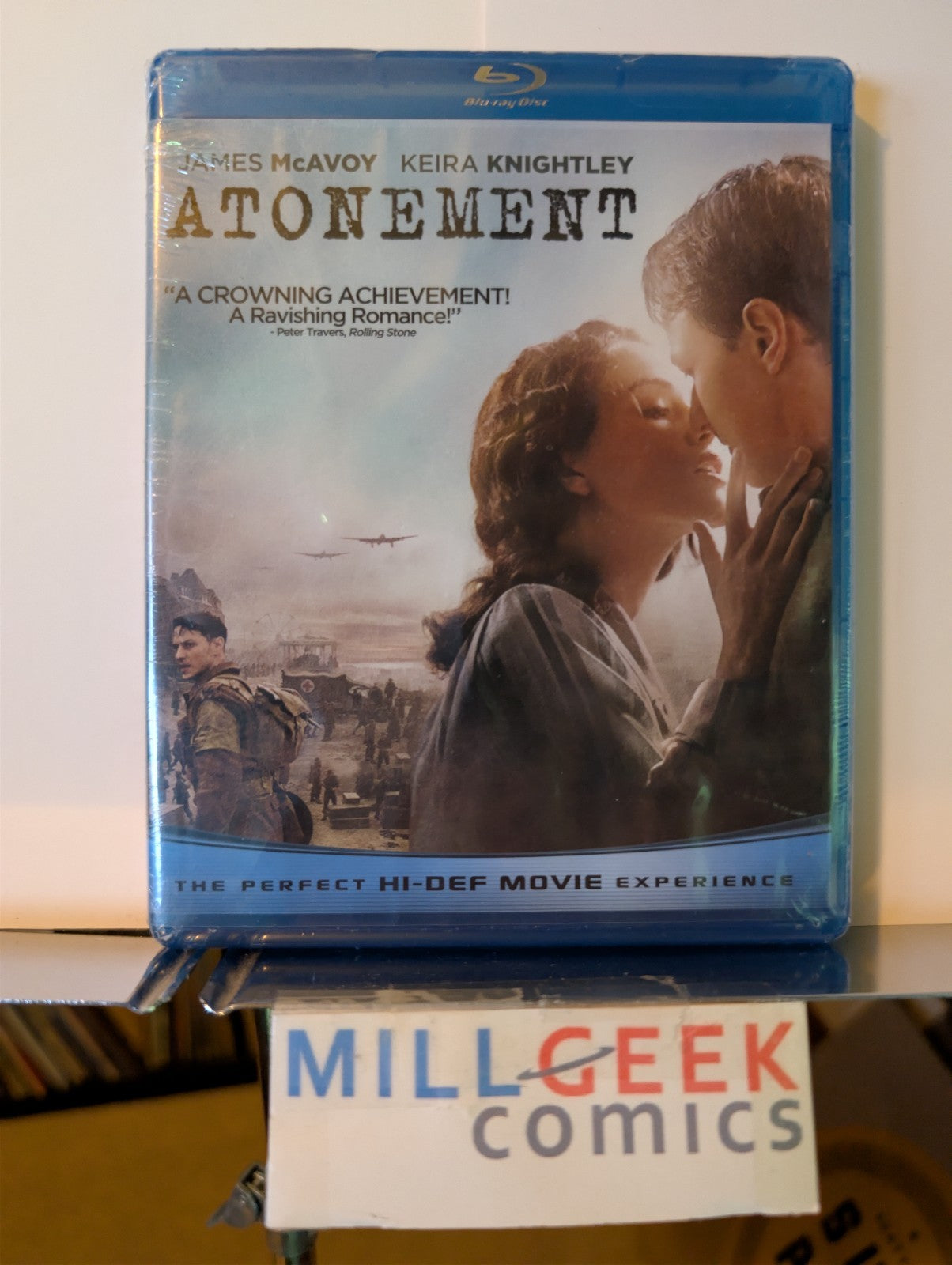 Atonement, James McAvoy & Keira Knightley (Blu-ray) -JD