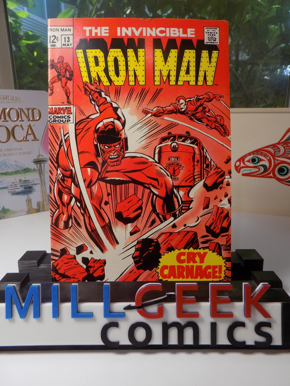Iron Man #13 Marvel Comic May 1969 Very Fine-
