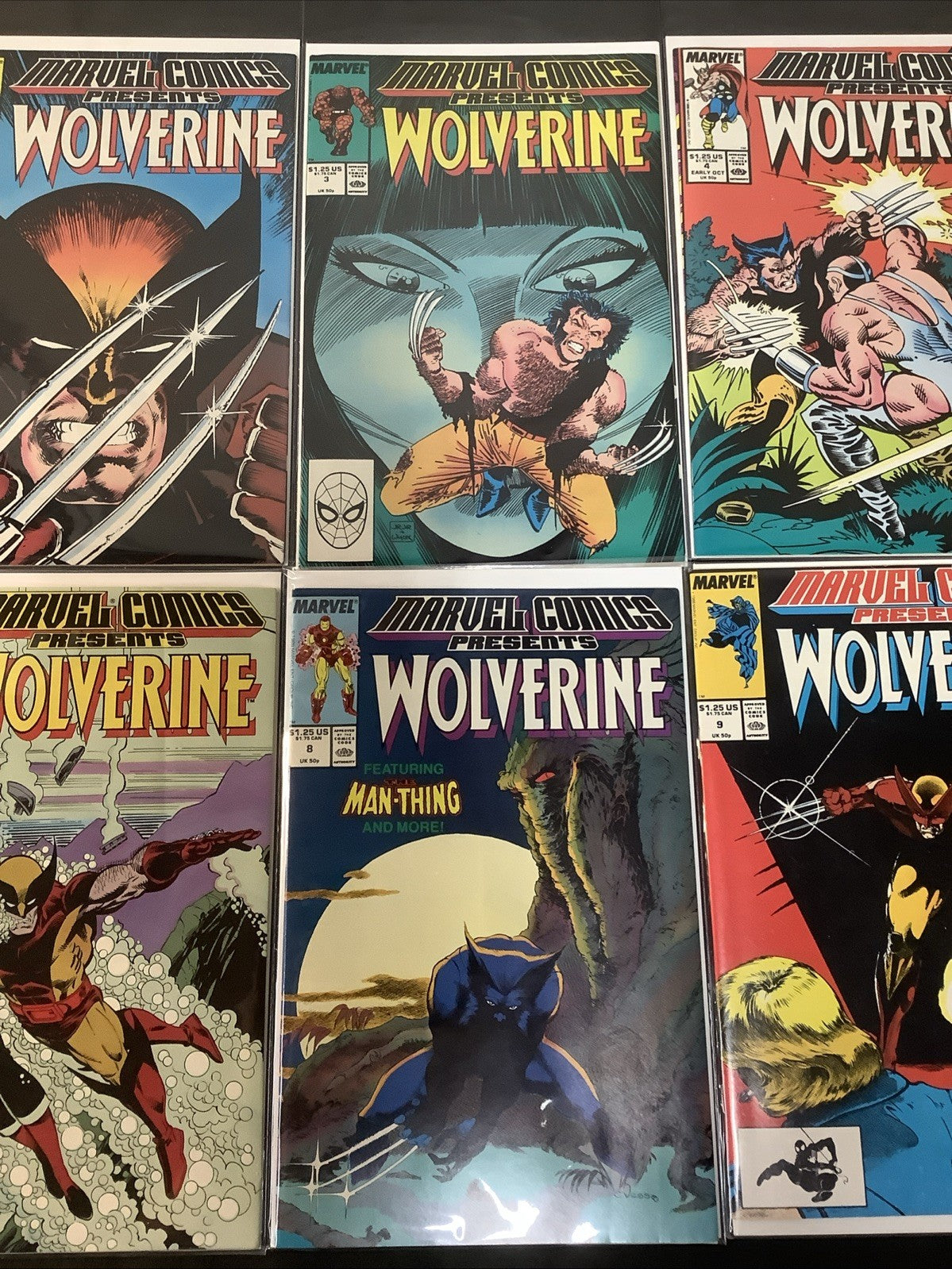 Marvel Comics Presents #1-10 Comic Lot, Chris Claremont/John Buscema (Sep 1988)