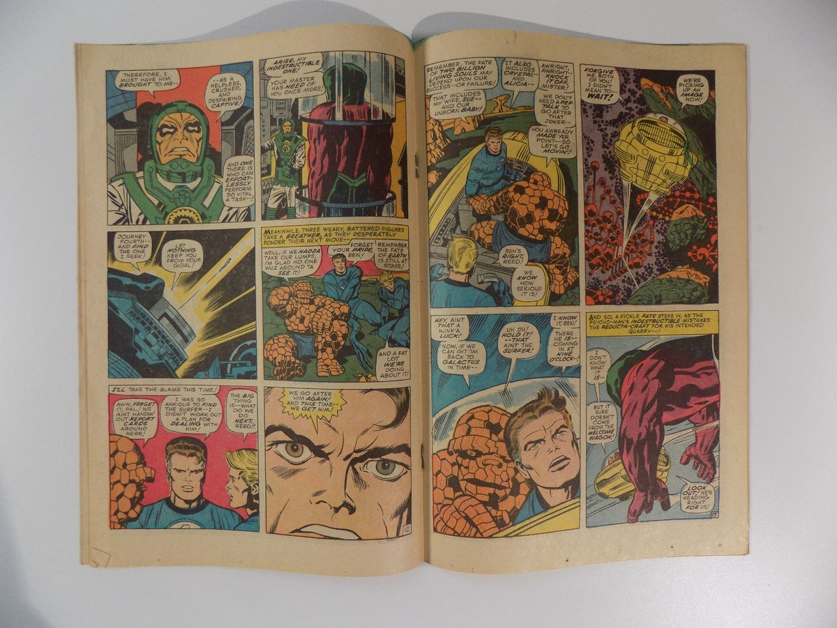 Fantastic Four #76 Marvel Comic July 1968 Fine+
