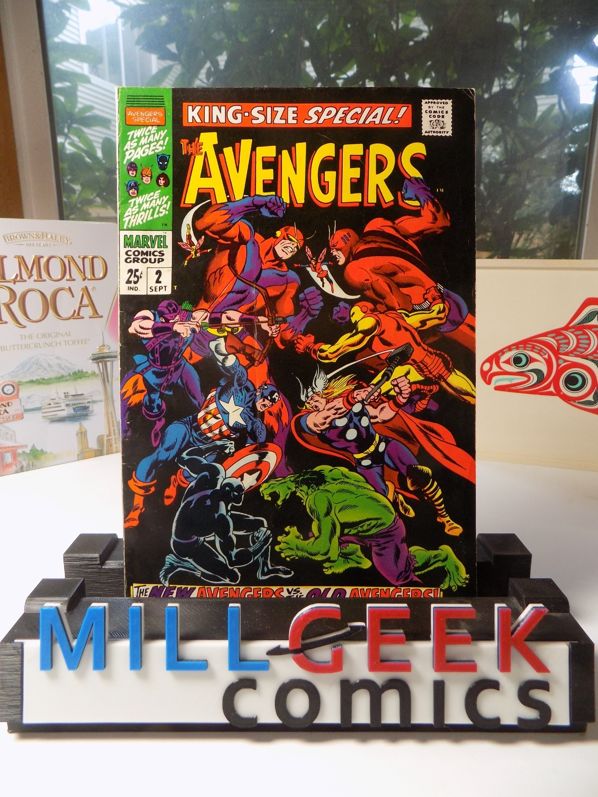 Avengers King-Size Special! #2 Marvel Comic September 1968 Fine+