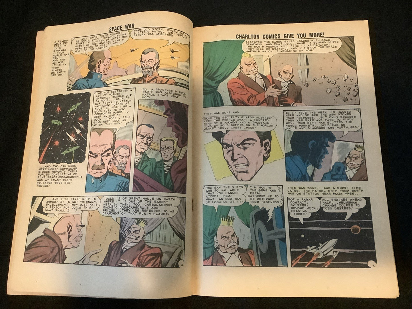 Space War #24 (Charlton September 1963) F/VF (7.0) Vince Alascia