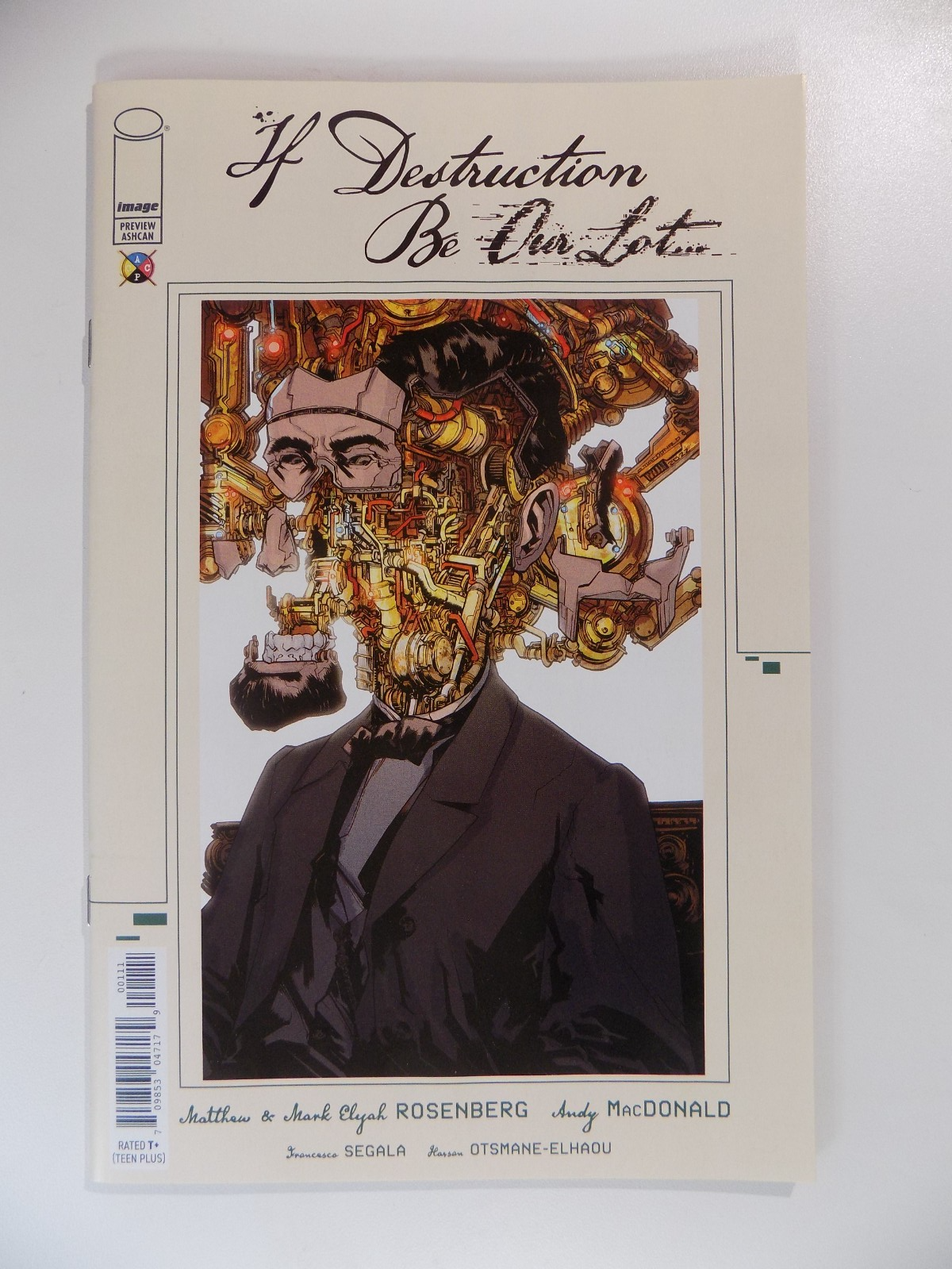 If Destruction Be Our Lot Preview Ashcan Image Comic Regular Sized March 2026