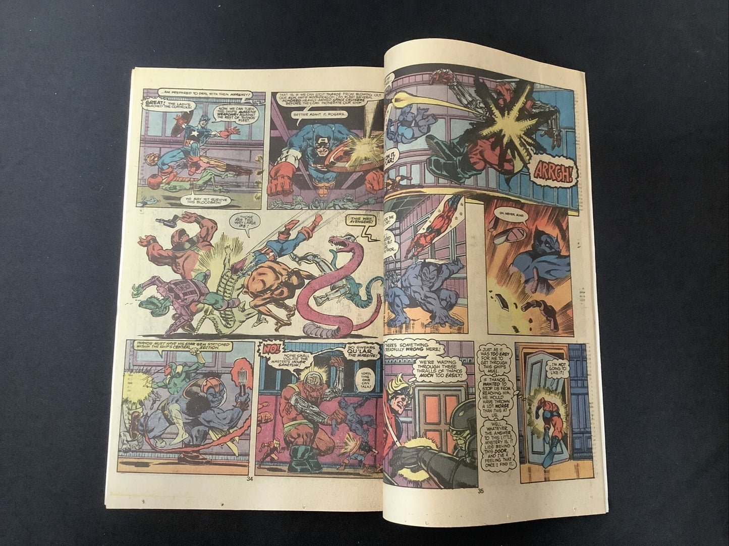 Avengers Annual #7 (1977) F/VF (7.0)  1st App Mind,Space, And Reality Stones