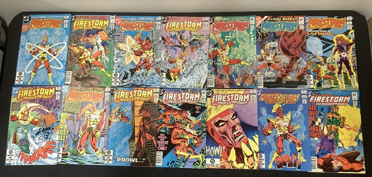 Fury Of Firestorm #1-67 + Annual #1-4 + Blue Devil #23 Complete Comic Set, 1987