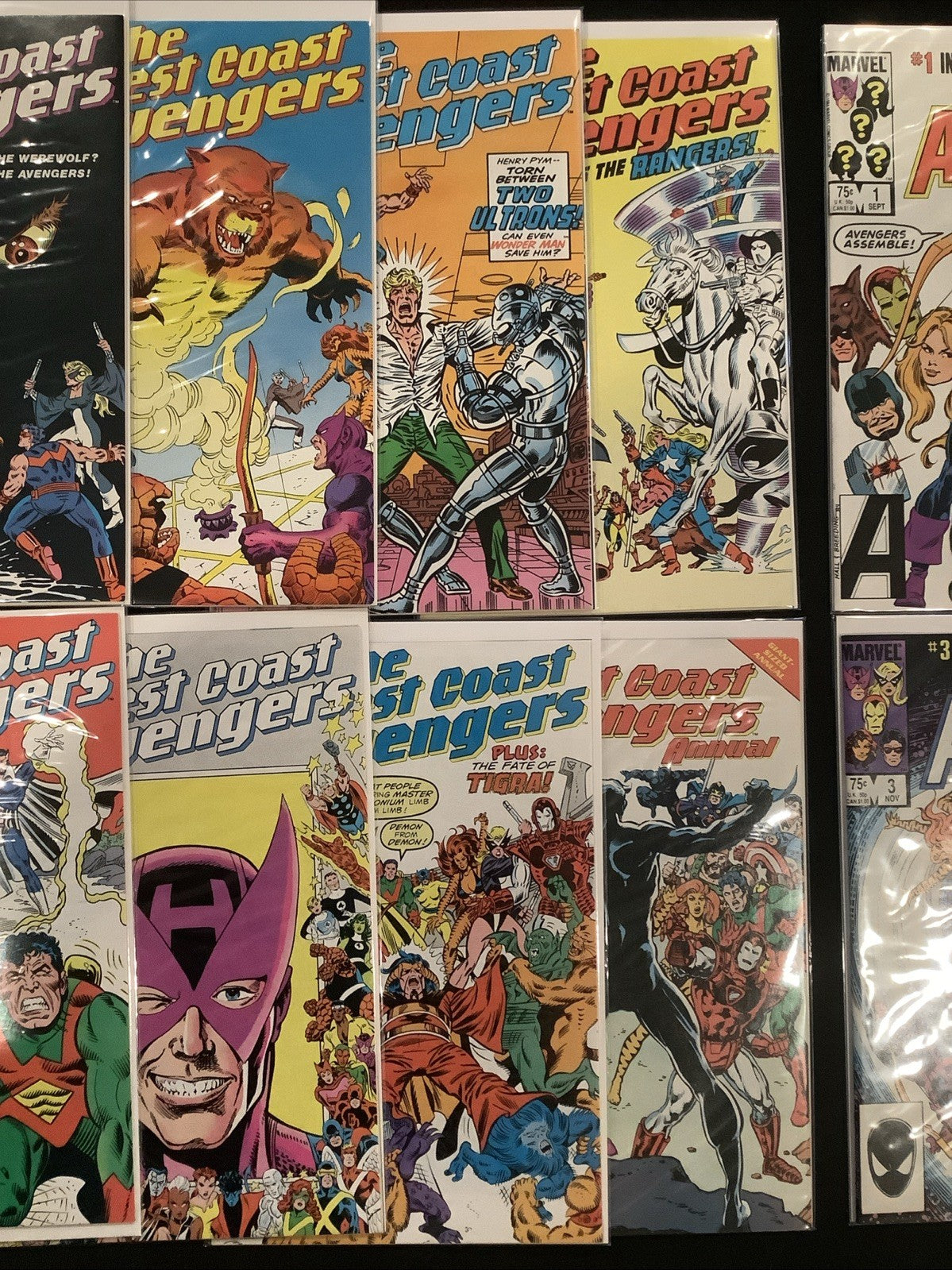 West Coast Avengers Bundle: Vol.1 #1-4, Vol.2 #1-15 + Annual #1, 20 Comics Total