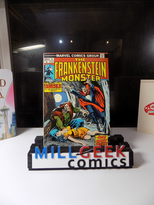 Frankenstein Monster #9 Marvel Comic March 1974 Very Fine+