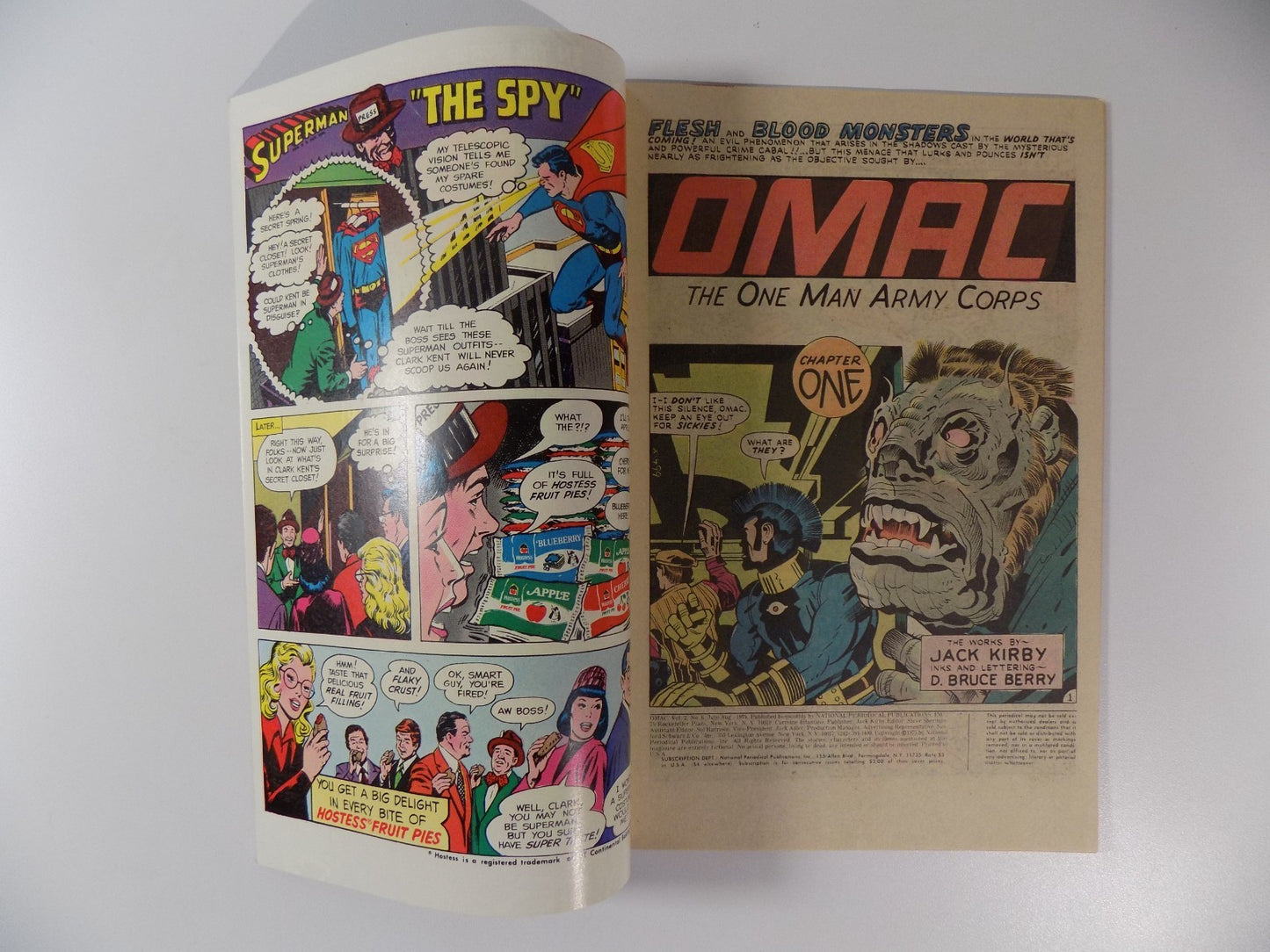 OMAC #6 DC Comic August 1975 Very Fine+