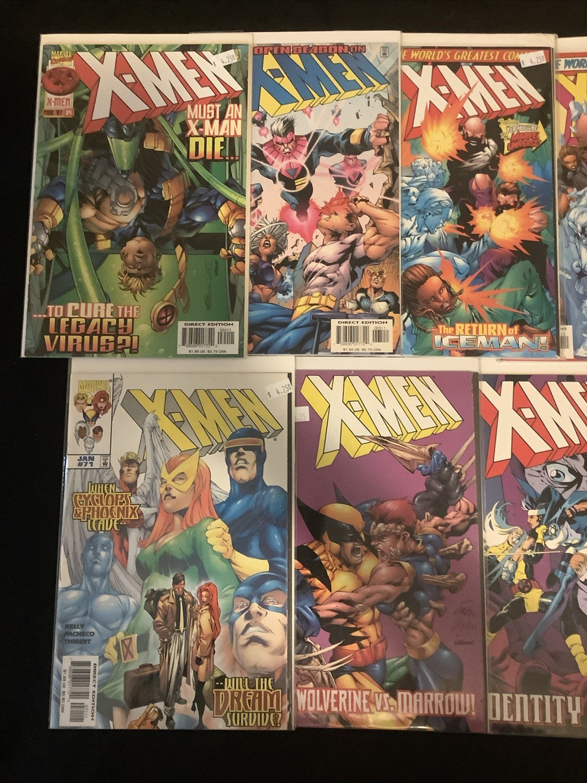 X-Men #64-76 Comic Lot, Marvel Comics, Scott Lobdell, 1st App Dr. Cecilia Reyes