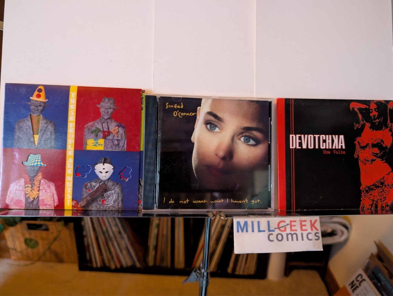 Alternative Music 3 CD Lot (These People are Nuts! Sinead O'Connor, Devotchka)JD
