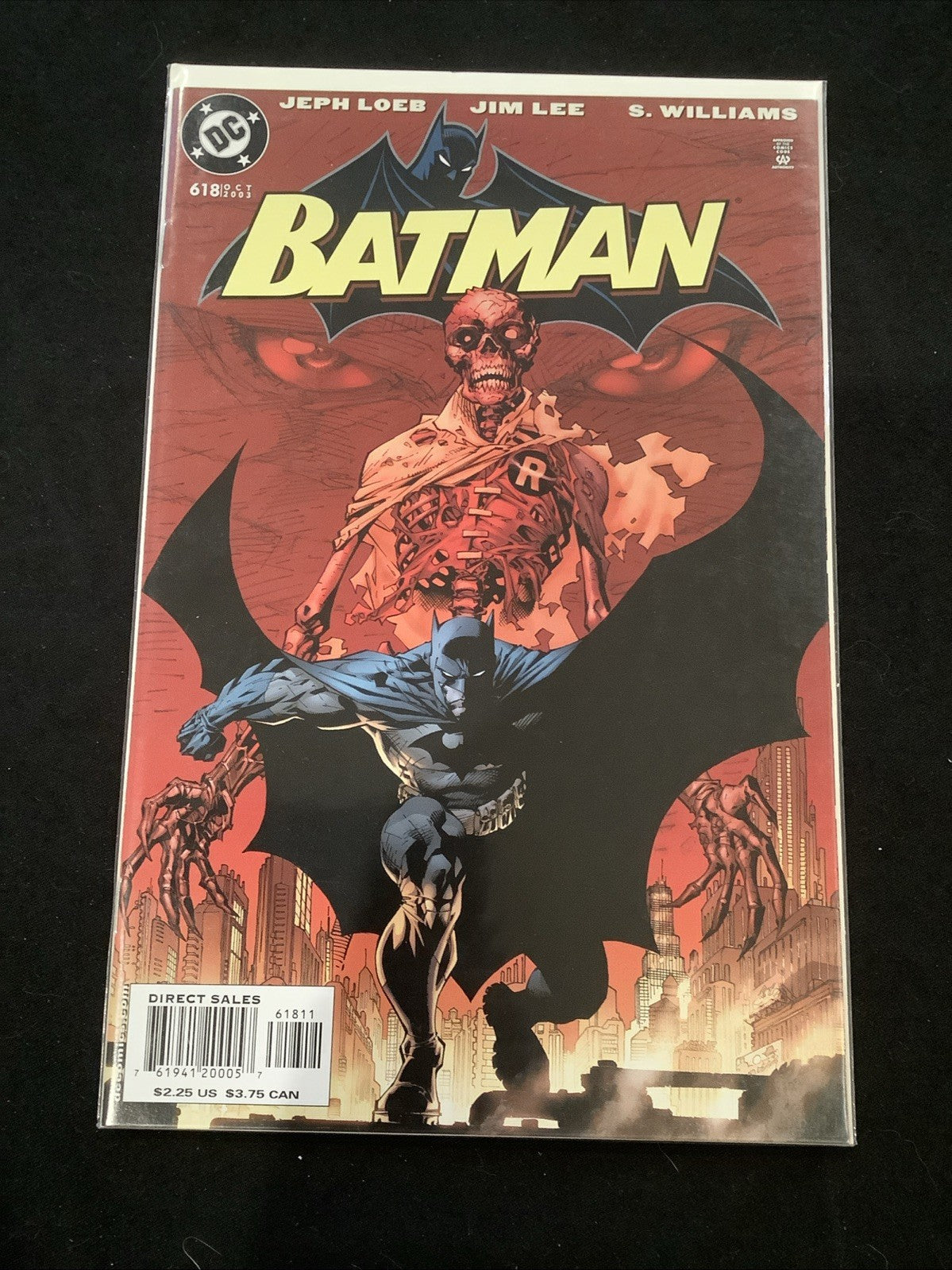 Batman #608-619 Comic Set, DC Comics, Jeph Loeb/Jim Lee, Complete HUSH Story