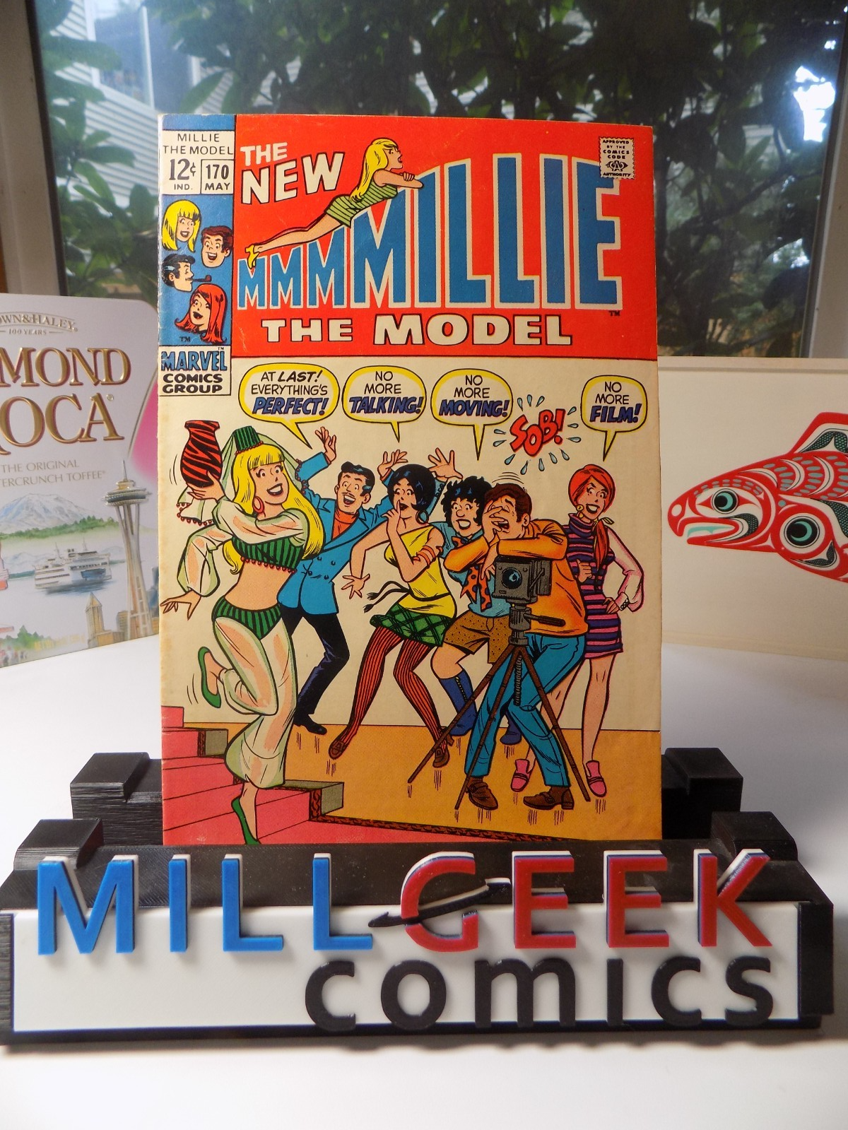 Millie The Model #170 Marvel Comic May 1969 Very Fine-