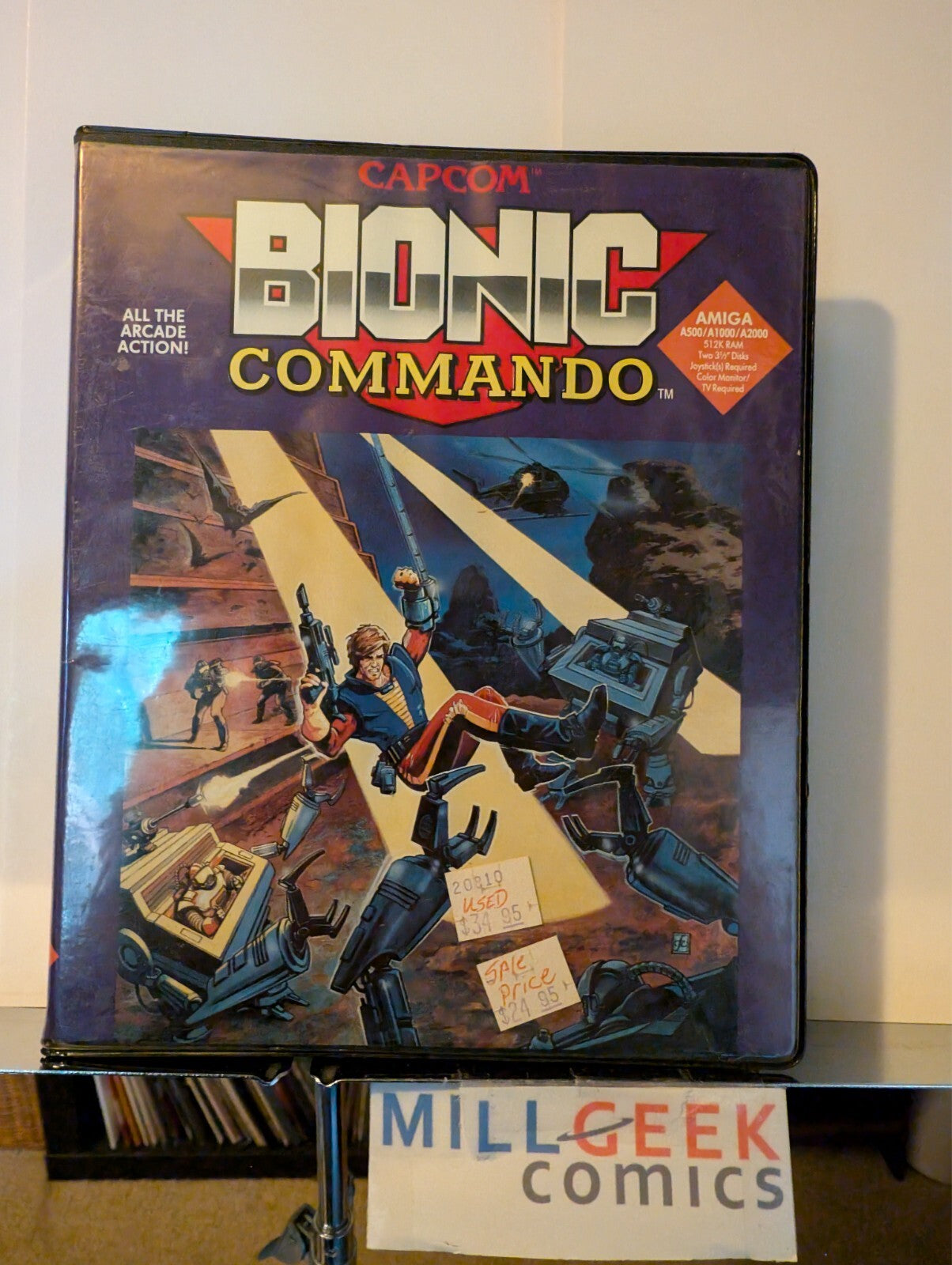 Bionic Commando, Amiga Big Box Complete JD