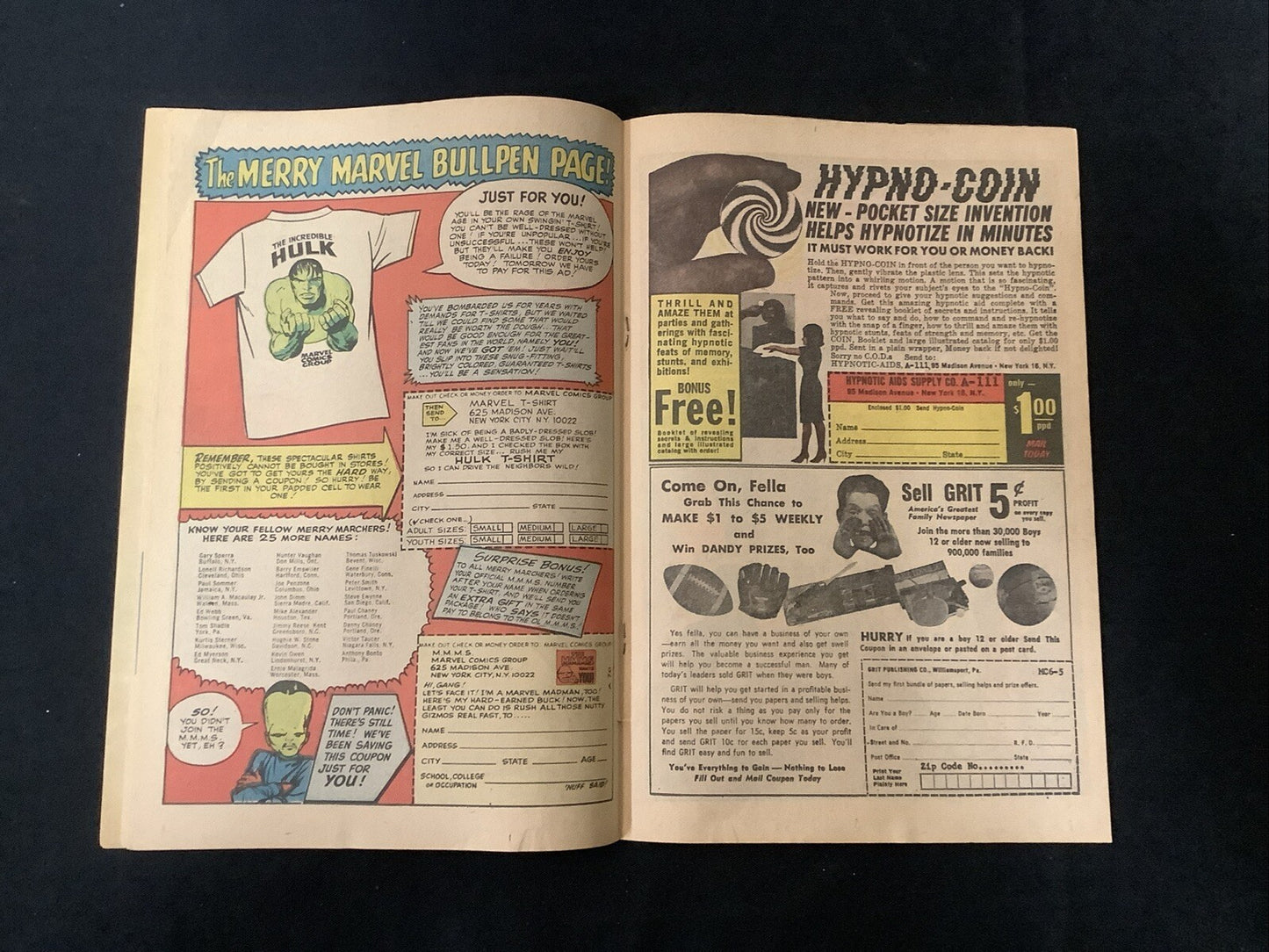 Tales to Astonish #70 (1965) F- (5.5) Stan Lee/Jack Kirby, Hulk And Sub-Mariner