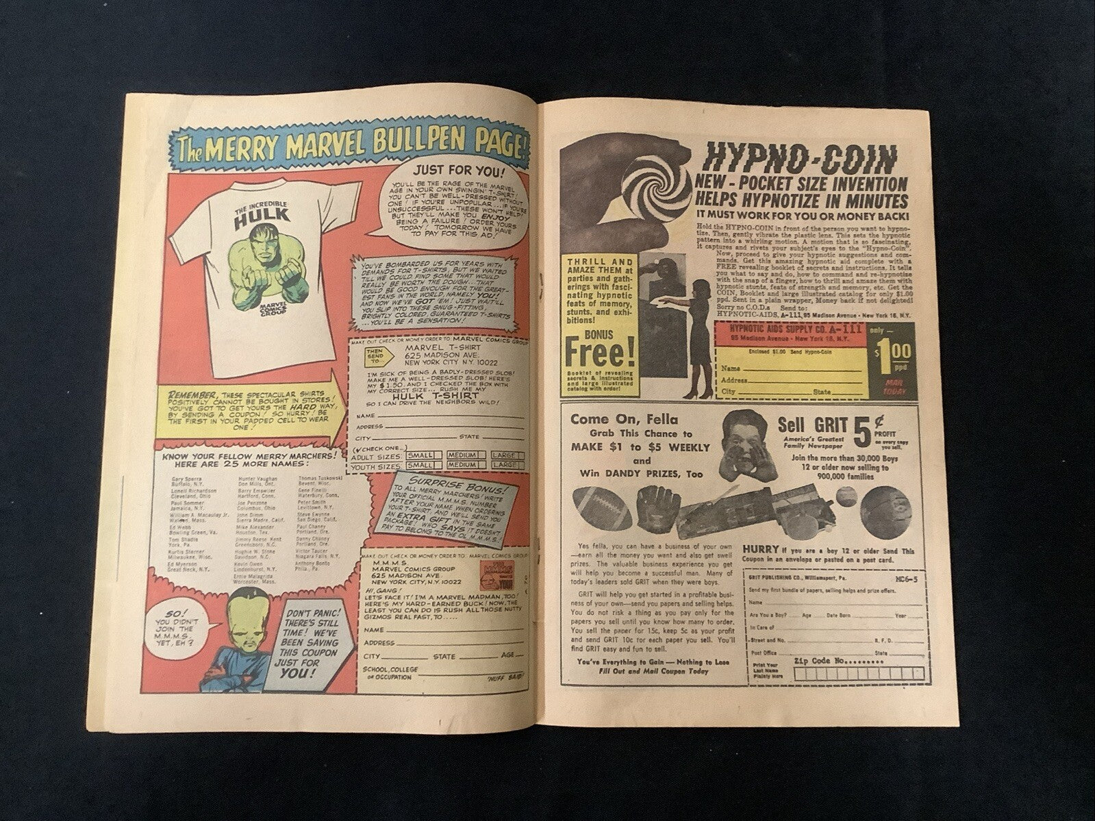 Tales to Astonish #70 (1965) F- (5.5) Stan Lee/Jack Kirby, Hulk And Sub-Mariner