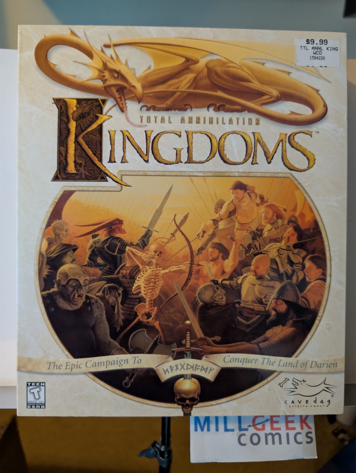 Total Annihilation: Kingdoms, Big Box Complete Discs are NEW/SEALED PC CD-ROM-JD