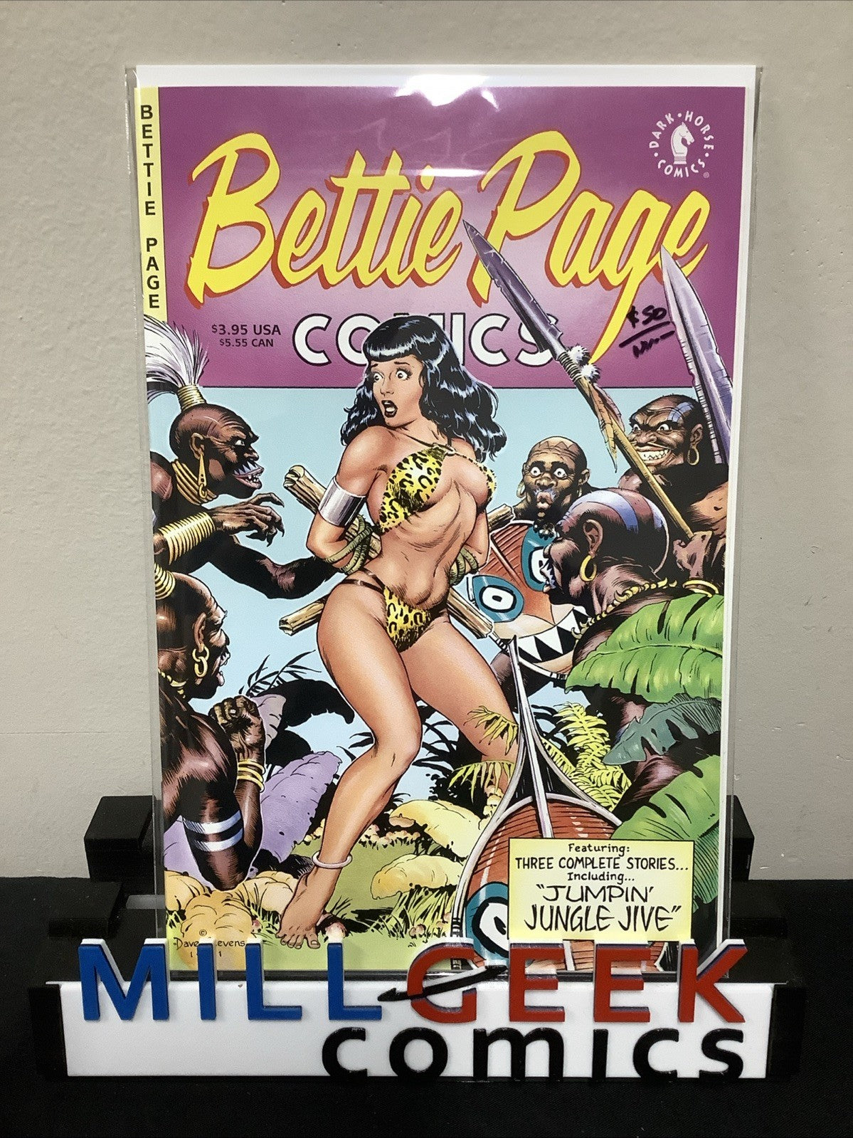 Bettie Page Comics #1 (Dark Horse Comics March 1996) NM- (9.2) Jungle Jive