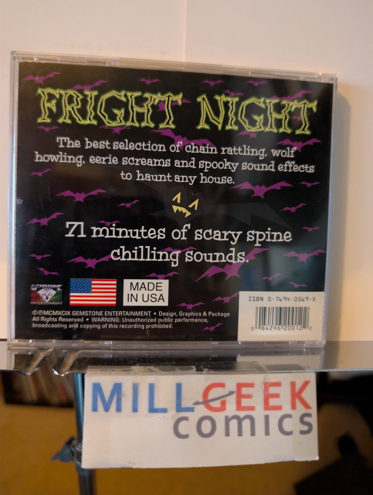 Fright Night Scary Sounds CD / Barnes & Noble New Music Sampler Winter 2003 -JD