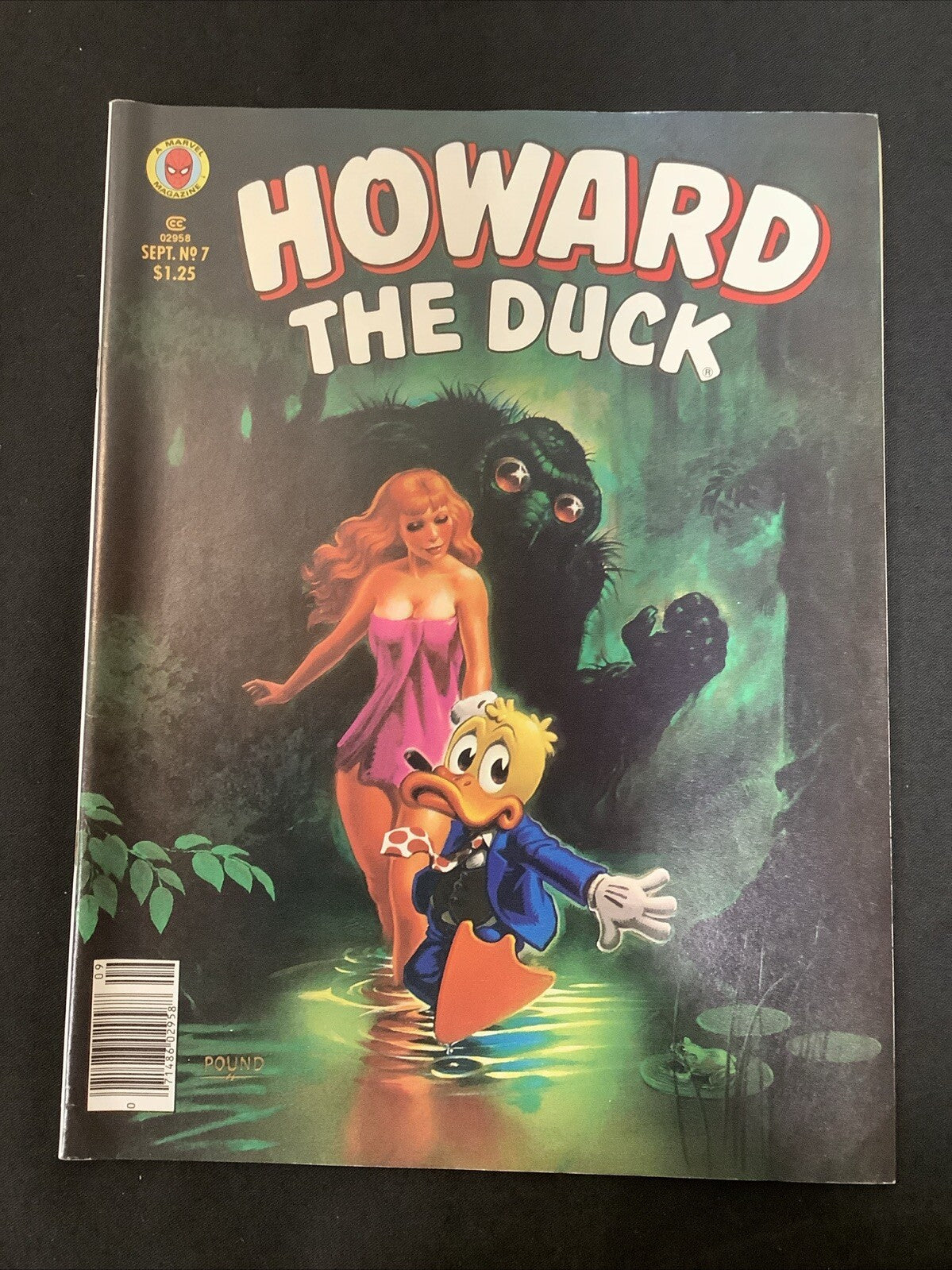 Howard the Duck #7 (1980) NM- (9.2) Gene Colan/Bill Mantlo, Man-Thing