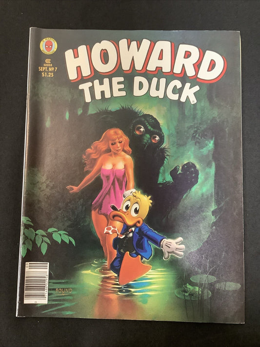Howard the Duck #7 (1980) NM- (9.2) Gene Colan/Bill Mantlo, Man-Thing