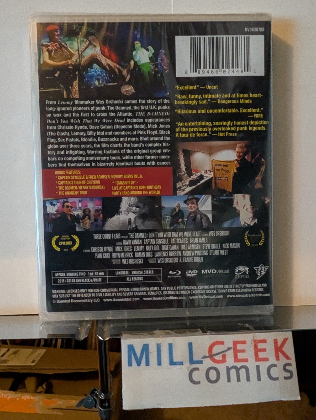 The Damned, Don't You Wish That We Were Dead (Blu-Ray) Brand New -JD