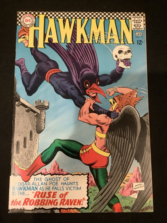 Hawkman #17 (DC Comics December 1966-January 1967) VF/NM (9.0) Murphy Anderson