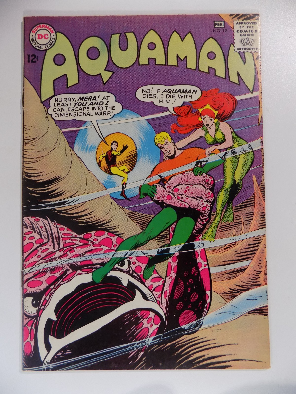 Aquaman #19 DC Comic February 1965 Very Fine-