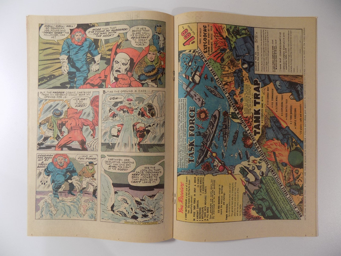 Forever People #10 DC Comic September 1972 Very Fine-