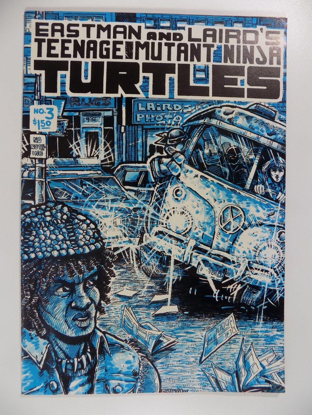 Teenage Mutant Ninja Turtles #3 Eastman & Laird 1st Print Very Fine+