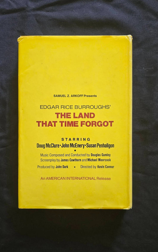 The Land That Time Forgot - Edgar Rice Burroughs Book Club Edition HC Trilogy JD