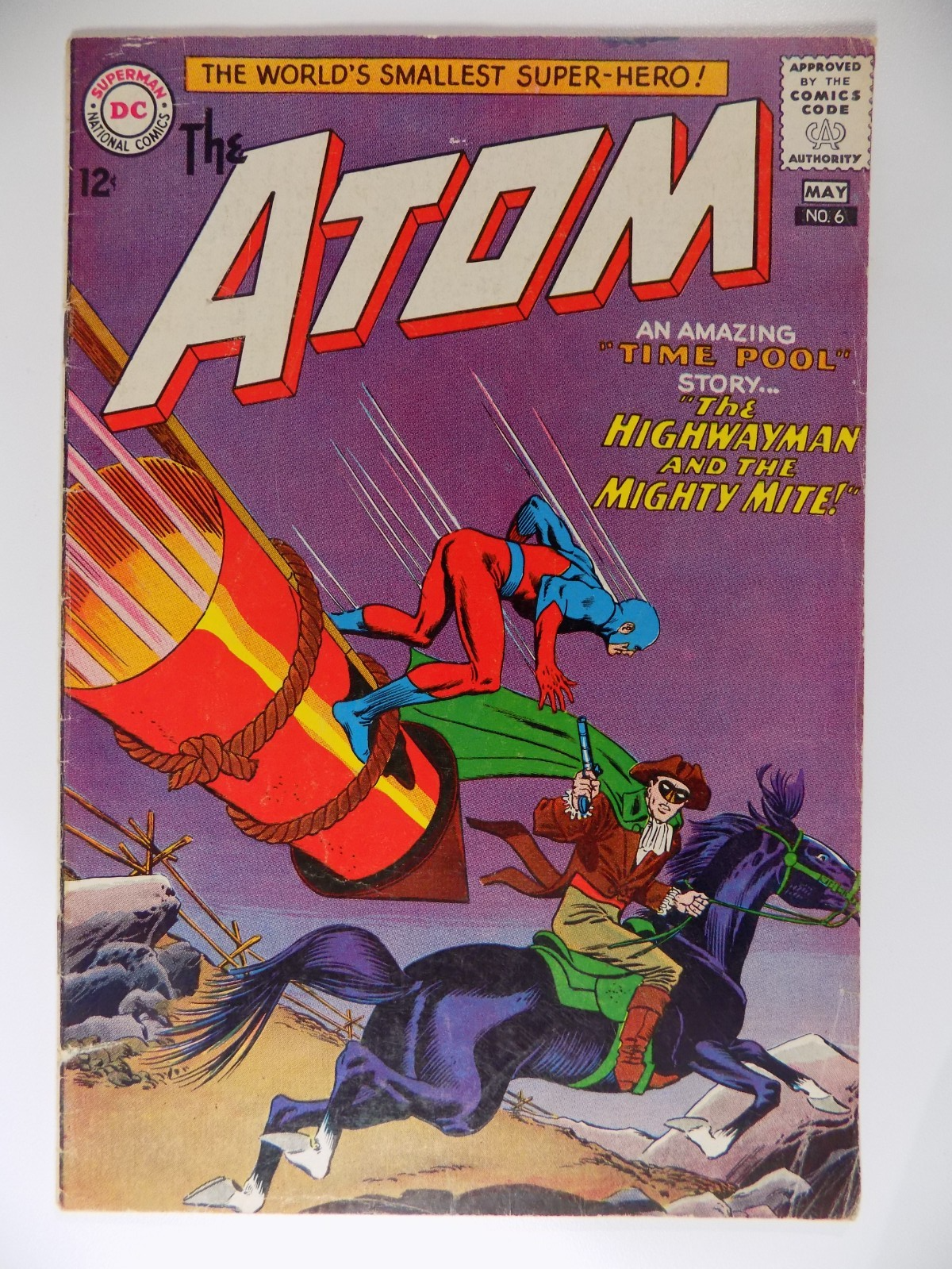 Atom #6 DC Comic May 1963 Fine-