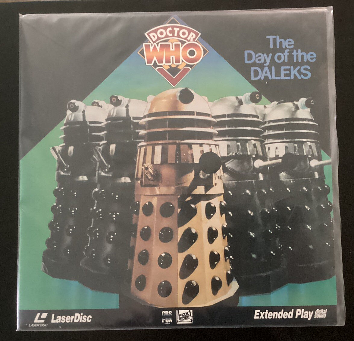LASERDISC: Dr. Who " The Day of the Daleks " 1986 BBC, Like New-JD