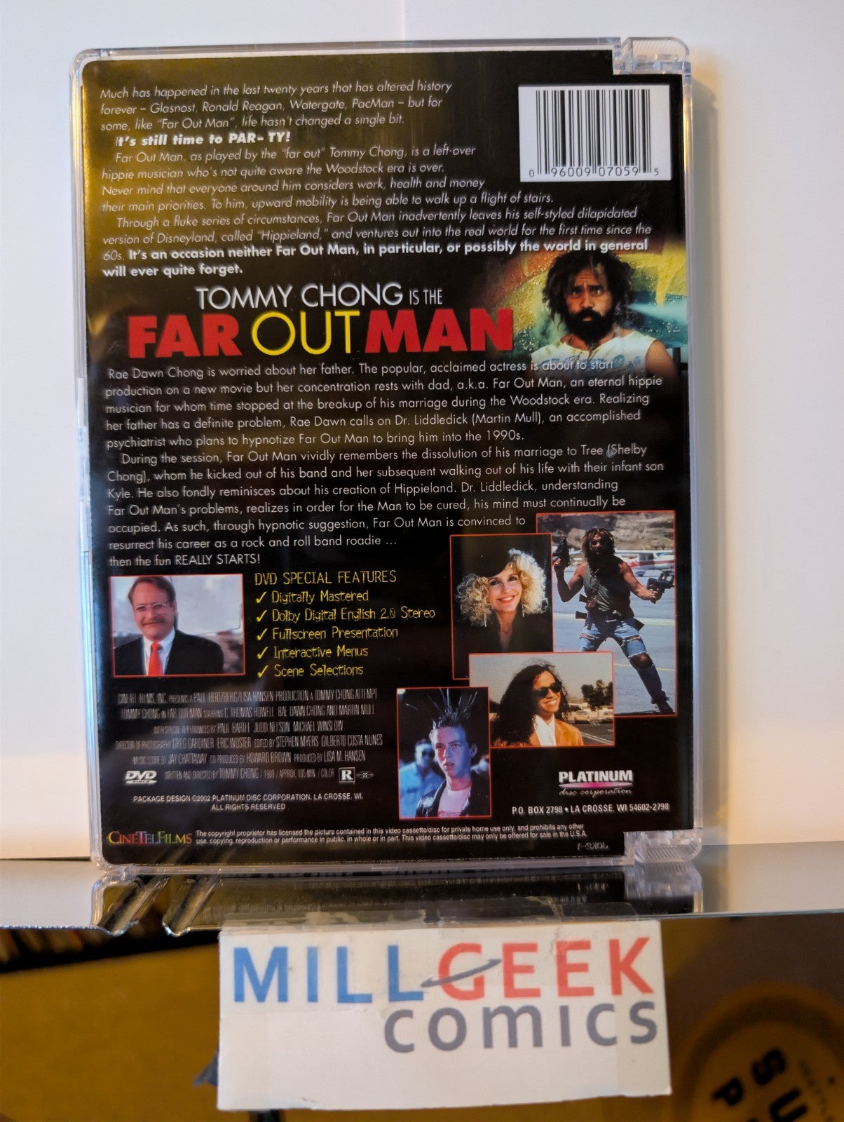 Cheech & Chong Still Smokin / Tommy Chong Far Out Man, 2 Movie lot (DVD) -JD