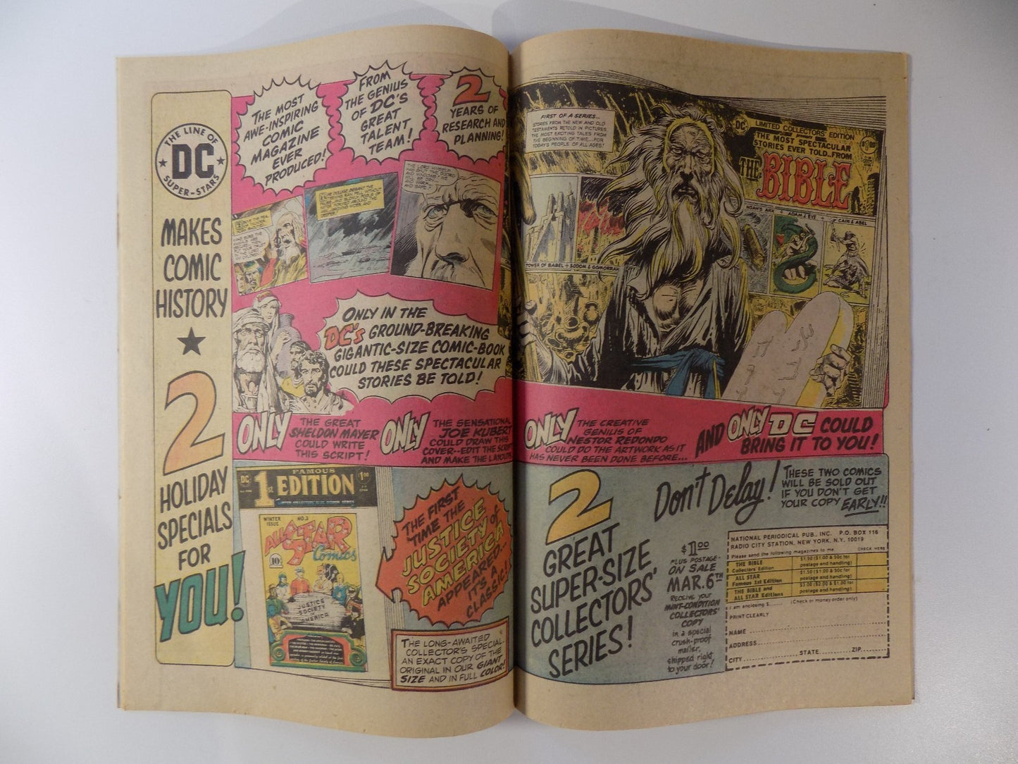Ghost Castle #1 DC Comic June 1975 Very Fine/Near Mint