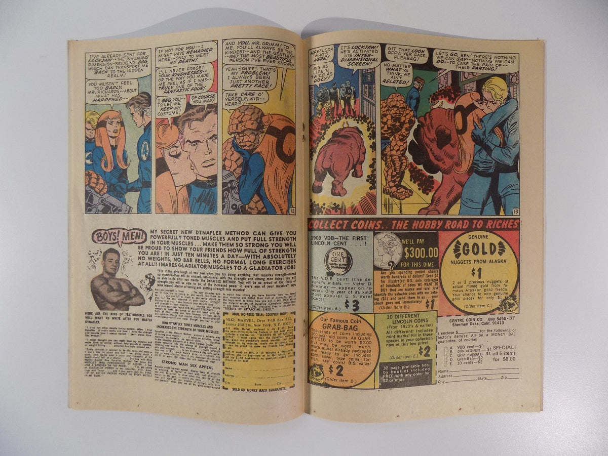 Fantastic Four #105 Marvel Comic December 1970 Very Fine+