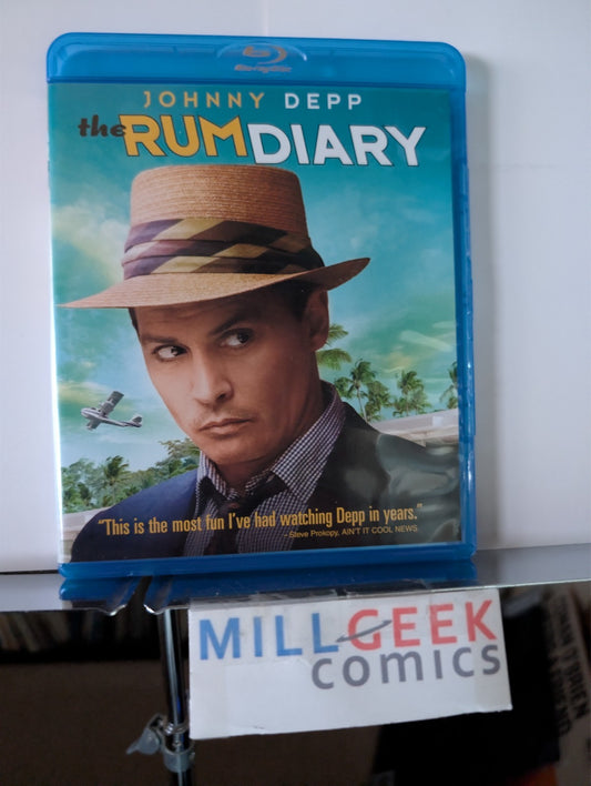 The Rum Diary / Murder on the Orient Express, 2 Movie Set (Blu-Ray) Like New -JD