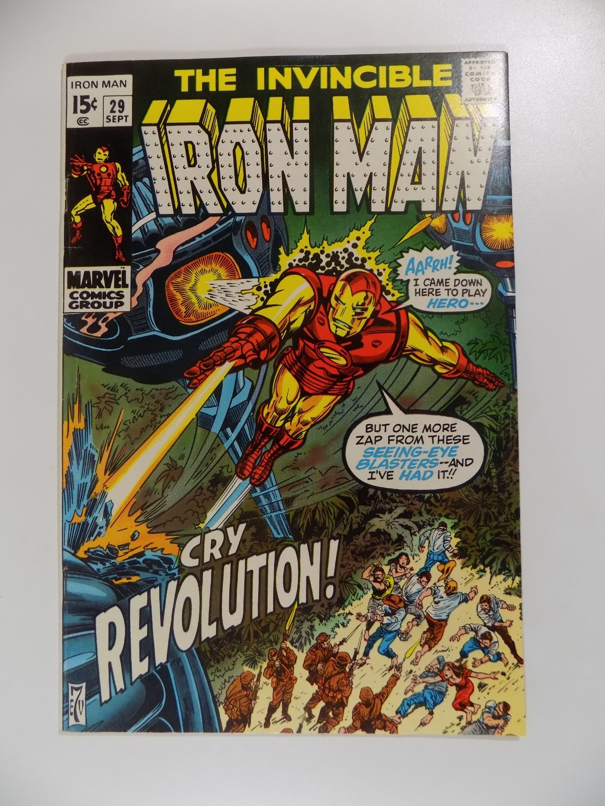 Iron Man #29 Marvel Comic September 1970 Fine/Very Fine