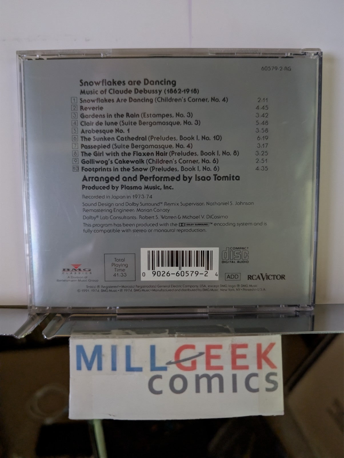 Tomita 2 CD Lot (Snowflakes Are Dancing & Greatest Hits) -JD
