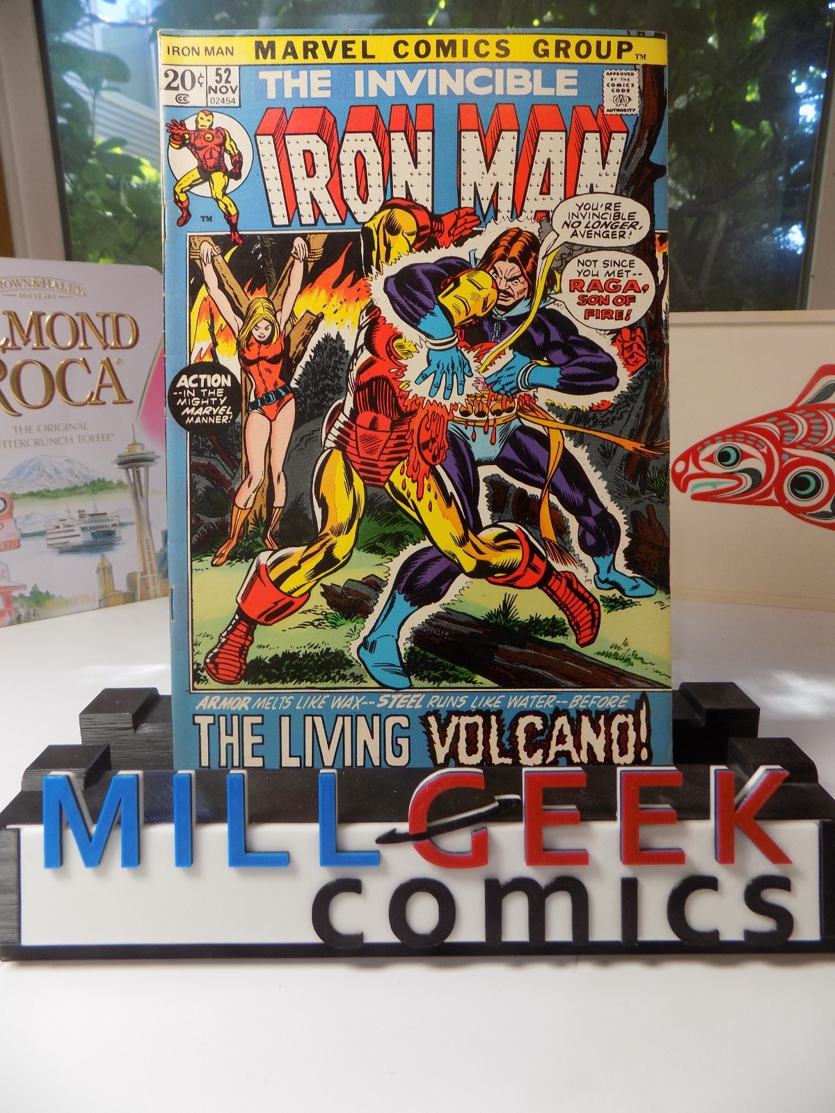 Iron Man #52 Marvel Comic November 1972 Fine/Very Fine