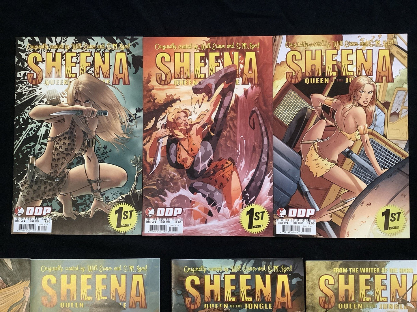 Sheena Bundle: Queen Of The Jungle #0-4 (Multiple Variants) Dark Rising #1-2