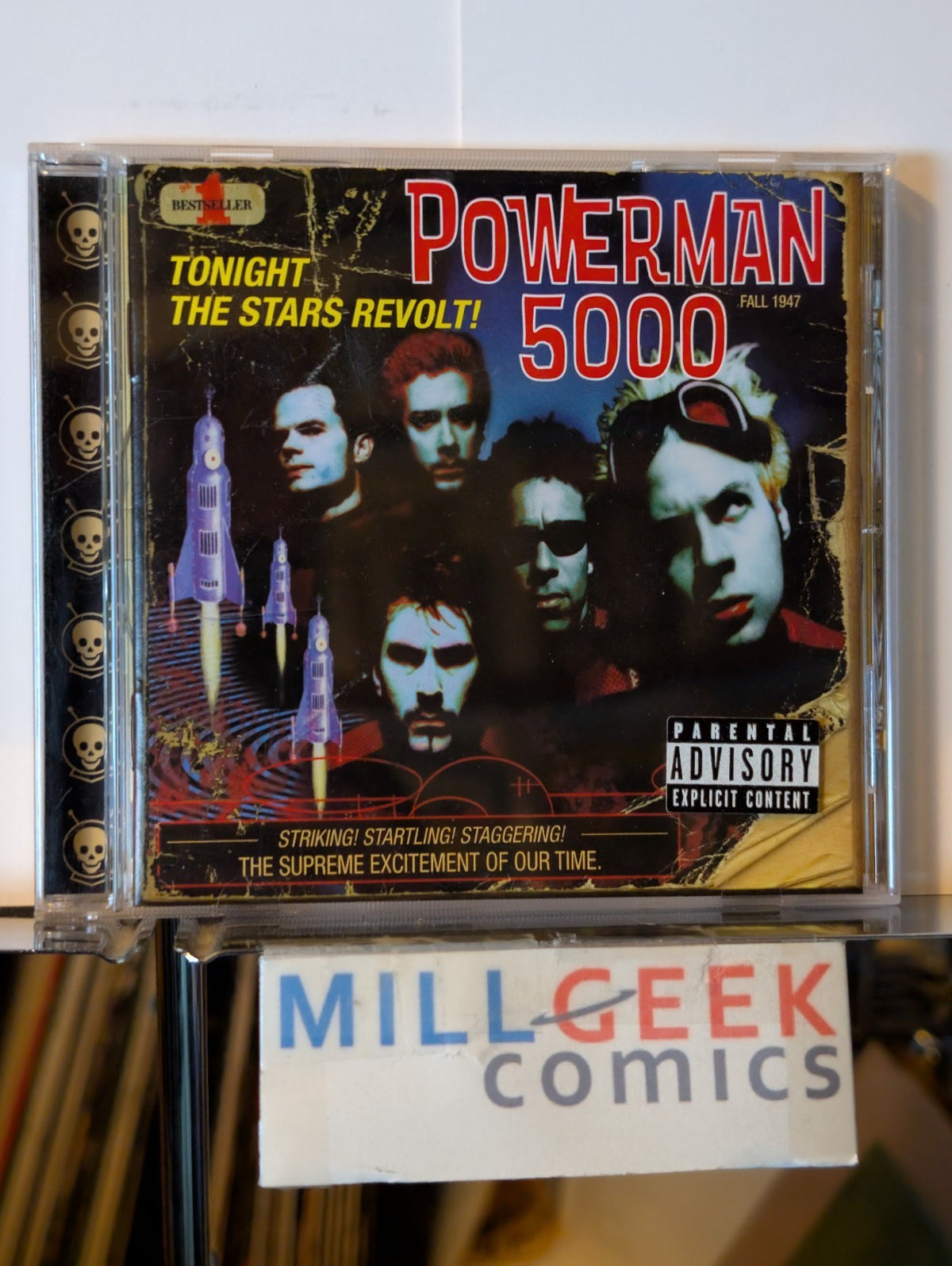 Powerman 5000 - Tonight the Stars Revolt! (CD 1999) Like New -JD